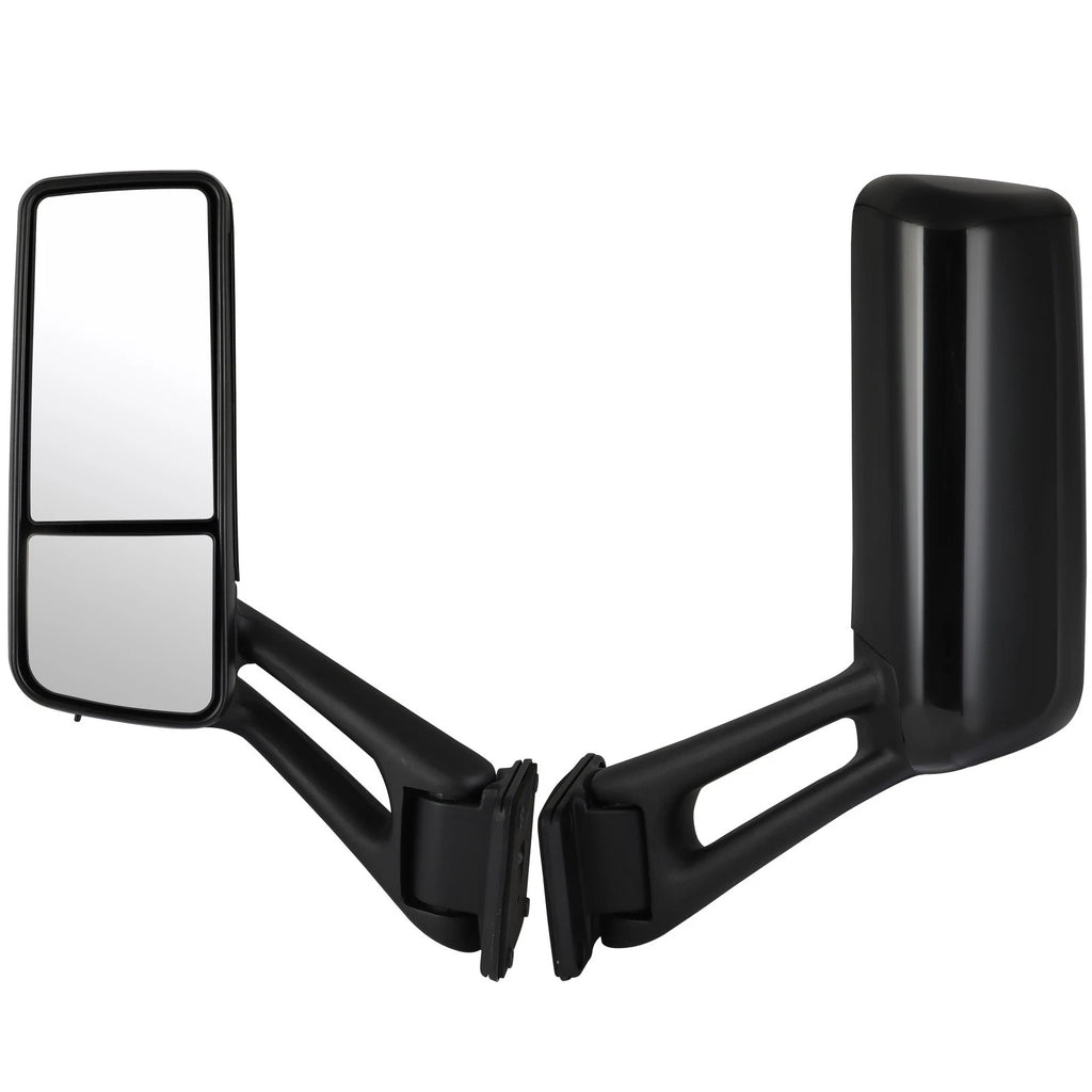 Door Mirror Set for Peterbilt 579 (2012–2020) Black Passenger Driver Side