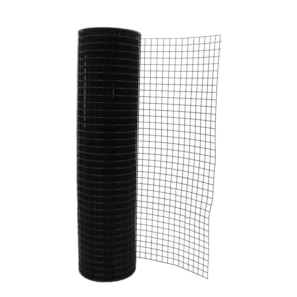 Vinyl Coated Welded Chicken Wire Mesh Fence for Various Applications (36in x 50ft)