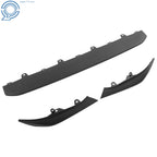 Front Bumper Lower Center Garnish for Honda Civic (2025–2026) W/ LH & RH Stripes