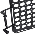 Rear Bed Molle Rack for Ford F250/F350/F450 (2017–2024) Storage Panel Black