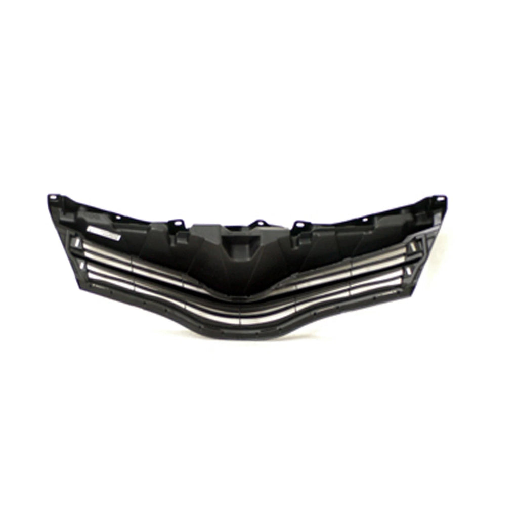 Replacement Black Plastic Front Grille for Toyota Hilux (2005–2015)