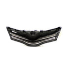 Replacement Black Plastic Front Grille for Toyota Hilux (2005–2015)