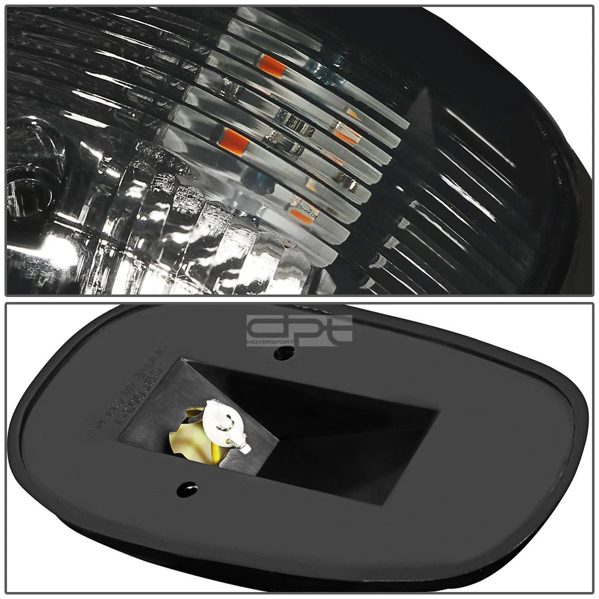 5Pcs Smoked Housing Yellow LED Cab Roof Running Light for Dodge Ram (1999–2001)