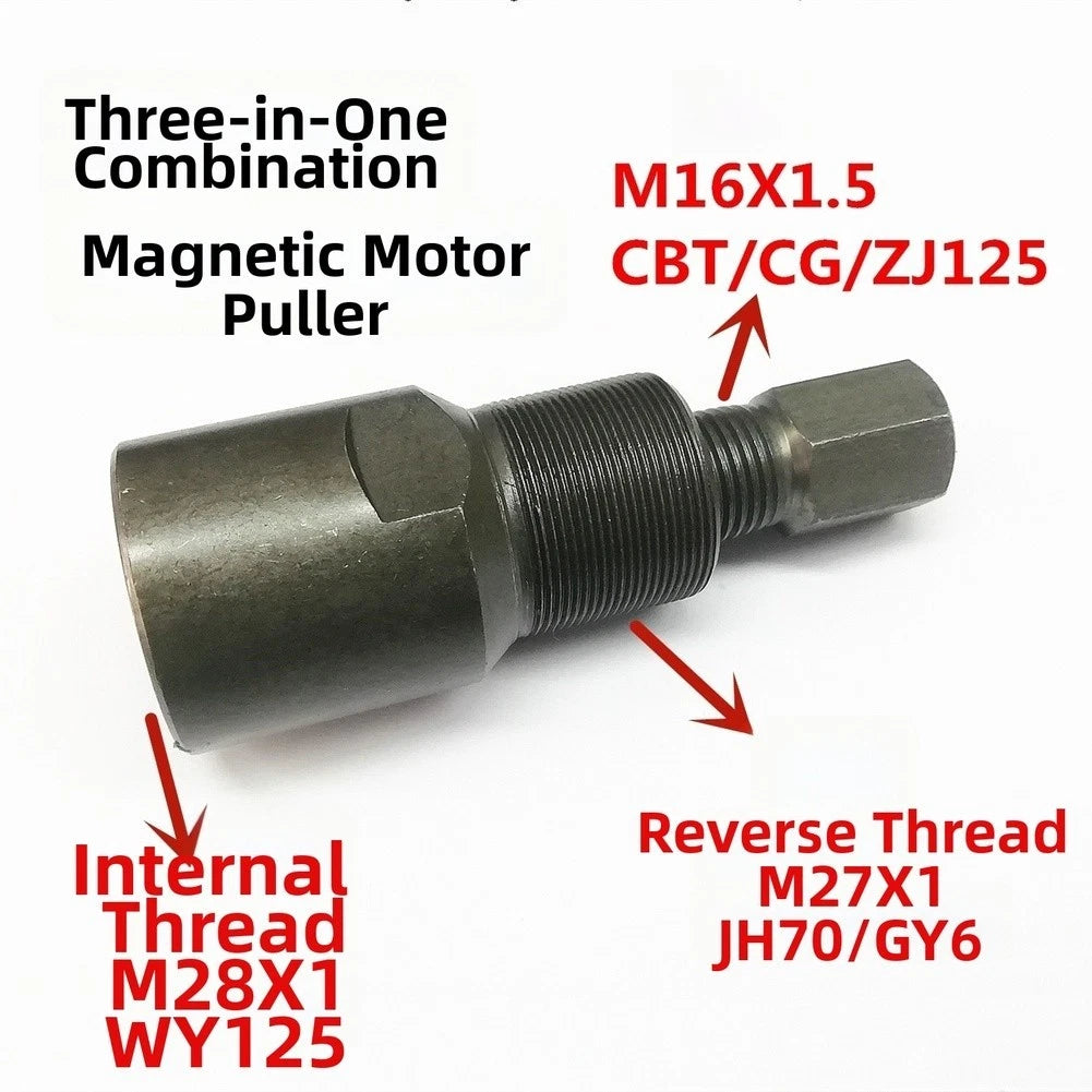 3 in 1 Magnetic Puller for GY6 JH70 (Motor Rotor Removal)