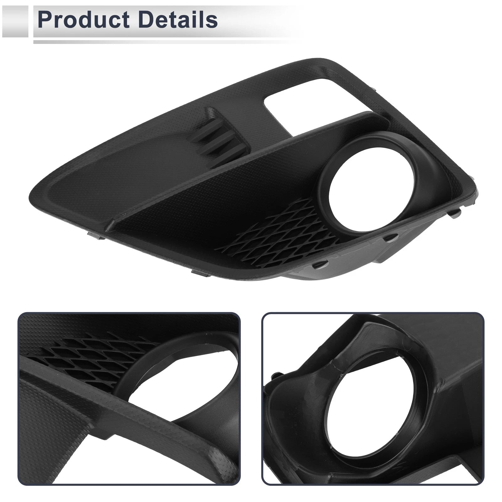 1pc Fog Light Grill for Subaru WRX (2015–2017) No. 57731VA000 Black