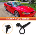 8 Pcs Spark Plug Wire Ignition Coil Cable No.F5PZ12259C for Ford Mustang (1994–2004)