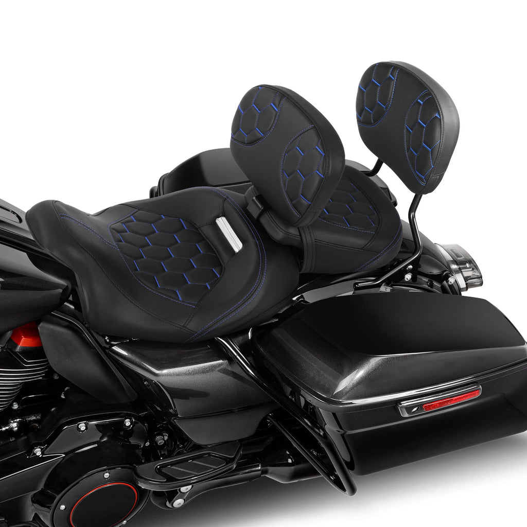 Seat Pad Backrest for Harley Touring Models (2009–2023) 22