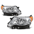 Headlight Lamp Replacement for Subaru Forester (2009–2013) Chrome Housing