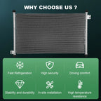 Aluminum AC Condenser for Honda Accord (1998–2002)