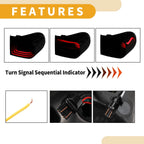 1 Pair OLED Tail Lights Assembly for Toyota FJ Cruiser (2007–2014)