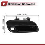 Exterior Door Handle for Hyundai Elantra (2017–2020) No. 826602D000 Black