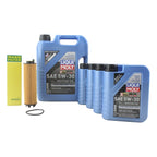 Oil Change Kit for Mercedes M256 (9L Liqui Moly Longtime High Tech 5W-30)