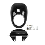 Headlight Fairing Visor for Harley Sportster Dyna FX/XL (Custom Fit)