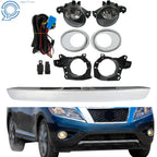 Fog Lights with Bezel and Switch Kit for Nissan Pathfinder (2013-2016)