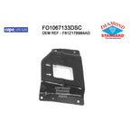 Replacement Steel Front Passenger Bumper Mounting Plate for 2000 Ford Excursion (2000–2000)
