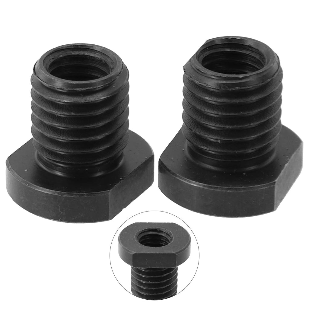 Angle Grinder Converter Set of 2 Black Steel Polishing Adapter Accessories