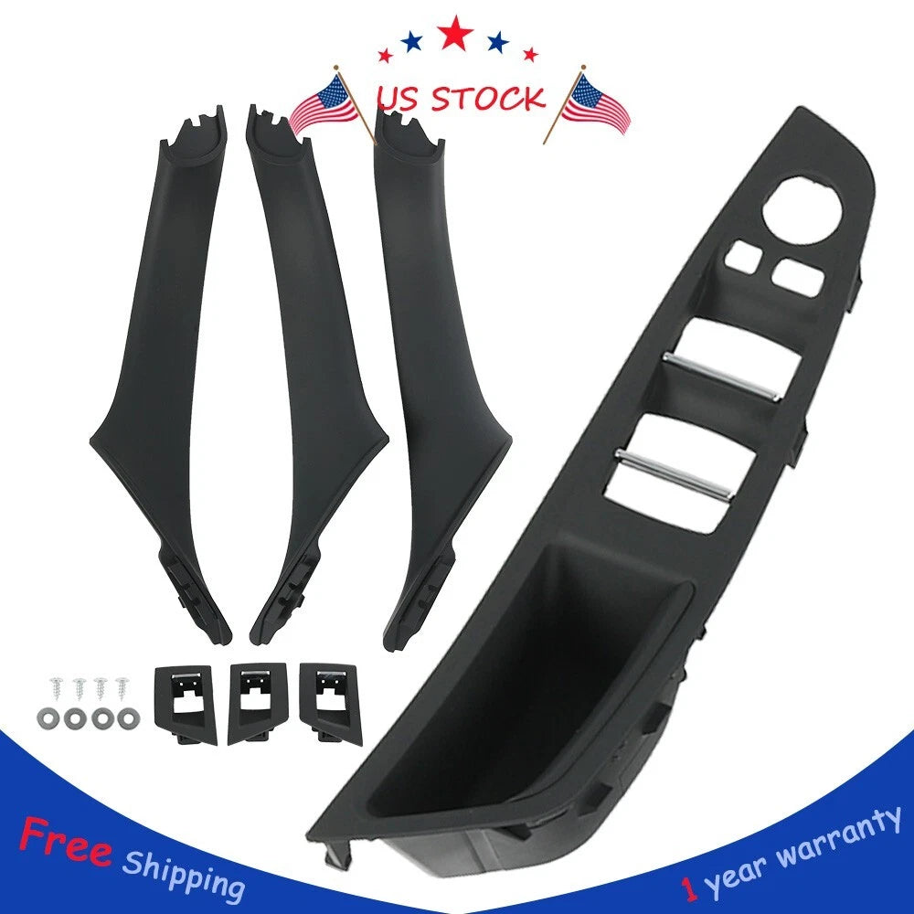 Door Switch Panel Handle Trim for BMW 535i 520i 523i 528i (2010–2016)