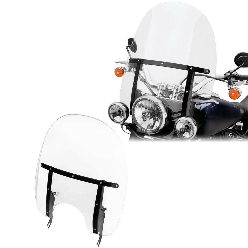 Clear Windshield for Harley FLS FLSS FLST FLSTC FLSTF (2000–2017)