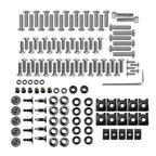 Set of 10 Universal Fairing Bolts Bodywork Screws Clips