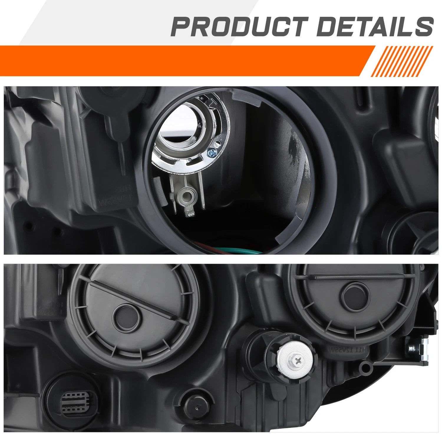Fog Lights with Bezel and Switch for Yaris Hatchback (2009–2011)