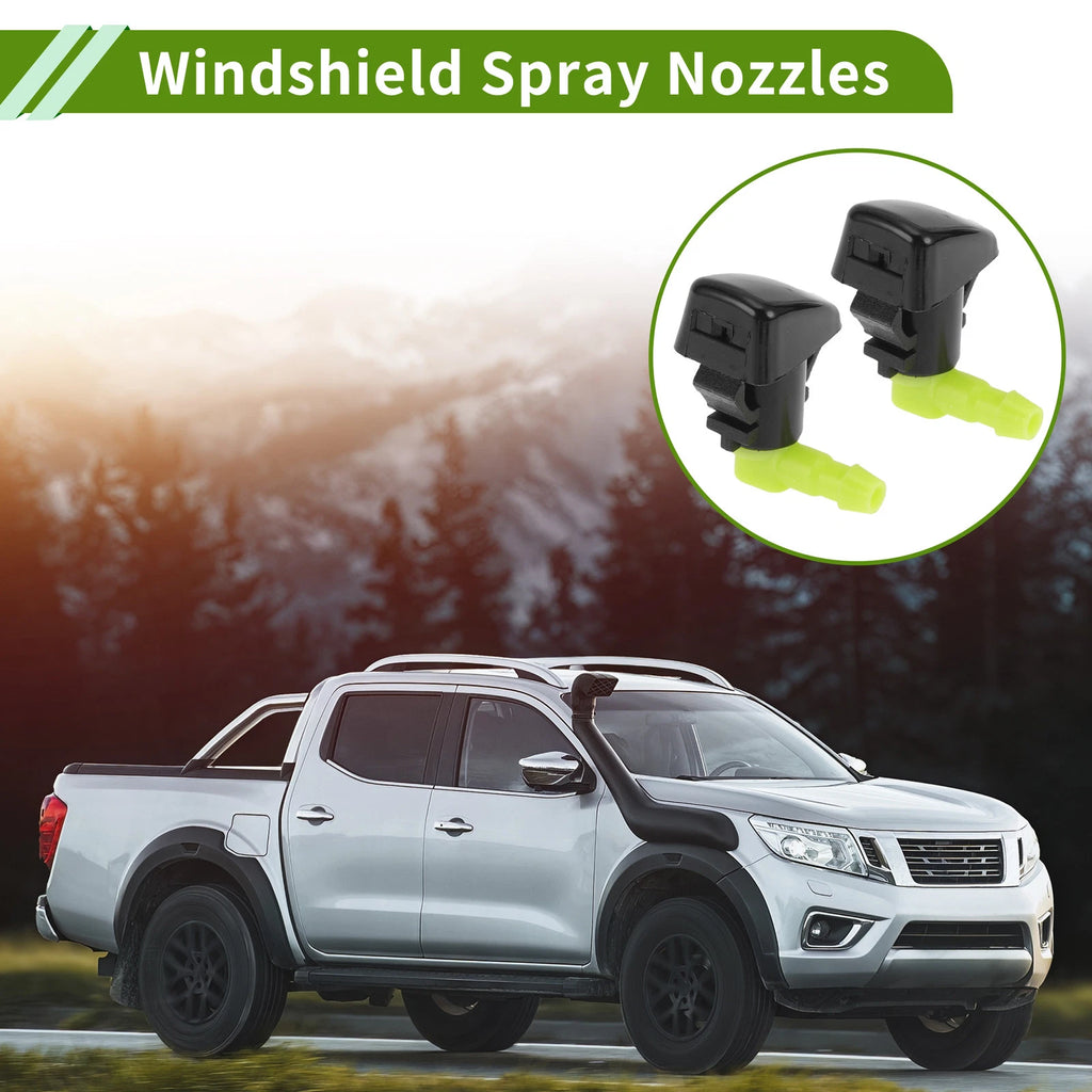 Windshield Washer Nozzle with Hose Connector for Chevy 