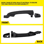 Exterior Door Handle for Honda CR-V Civic  Black Front Left Driver