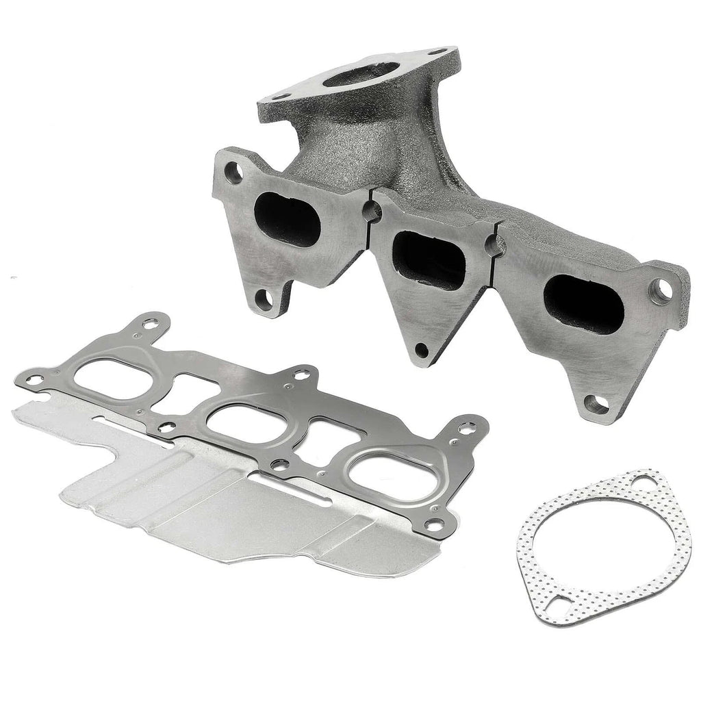 2X Exhaust Manifold with Gasket for Chevy Camaro Cadillac