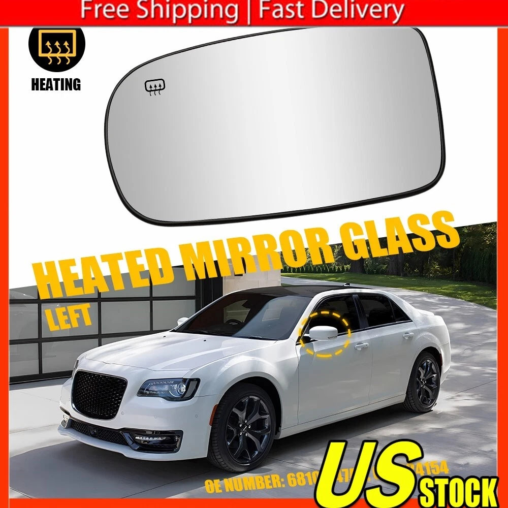 Driver Side Mirror Glass for Dodge Charger (2011â2021) - Heated