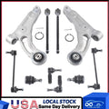 Set of 10 Front Lower Control Arms Sway Bars Tie Rods for Jeep Cherokee (2014–2018)