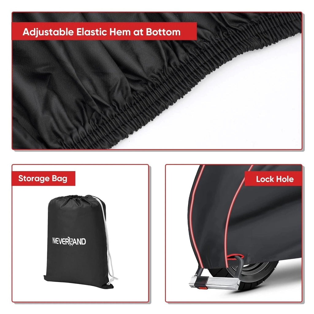 Motorcycle Cover Waterproof Outdoor Storage Protector for Motorbike
