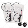 Heated Seat Heater Kit for Universal Cars 12V with Round Switch