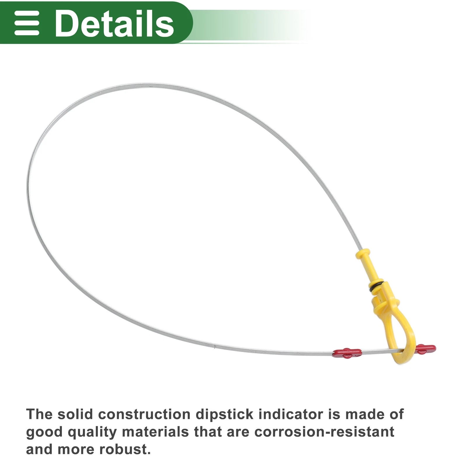 Oil Level Dipstick No. 6510102372 for Mercedes Benz C W204 S204 C204 (2007–2014)
