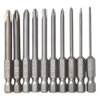 10 Piece Screwdriver Bits Set with Magnetic Tips PH00 PH0 PH1 PH2