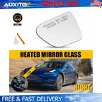 Passenger Side Heated Power Mirror Glass for Tesla Model 3 (2017–2023) 113065100A