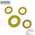 Oil Drain Plug Seal Kit for Mercury Mercruiser Lower Unit Gear Case (8M0204693, 830749)