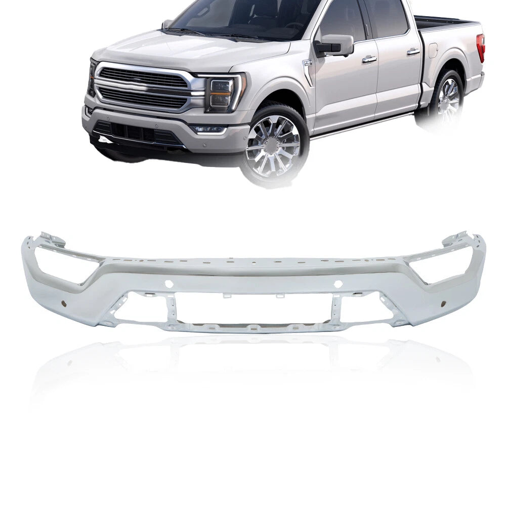 Steel Chrome Front Lower Bumper Cover for Ford F150 (2021-2023)