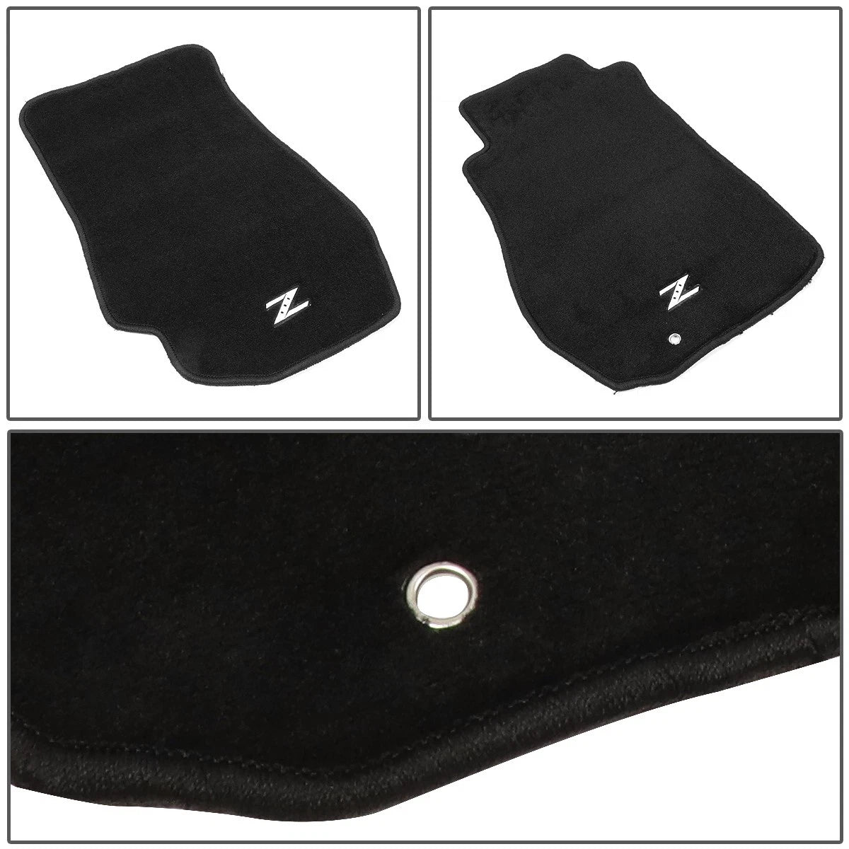 Set of 2 Front Floor Mats for Nissan 350Z (2003–2009) FMR-350