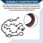 Set of 1 Engine Timing Cover Gasket TCS45291 for Ford Ranger (1990–2000)