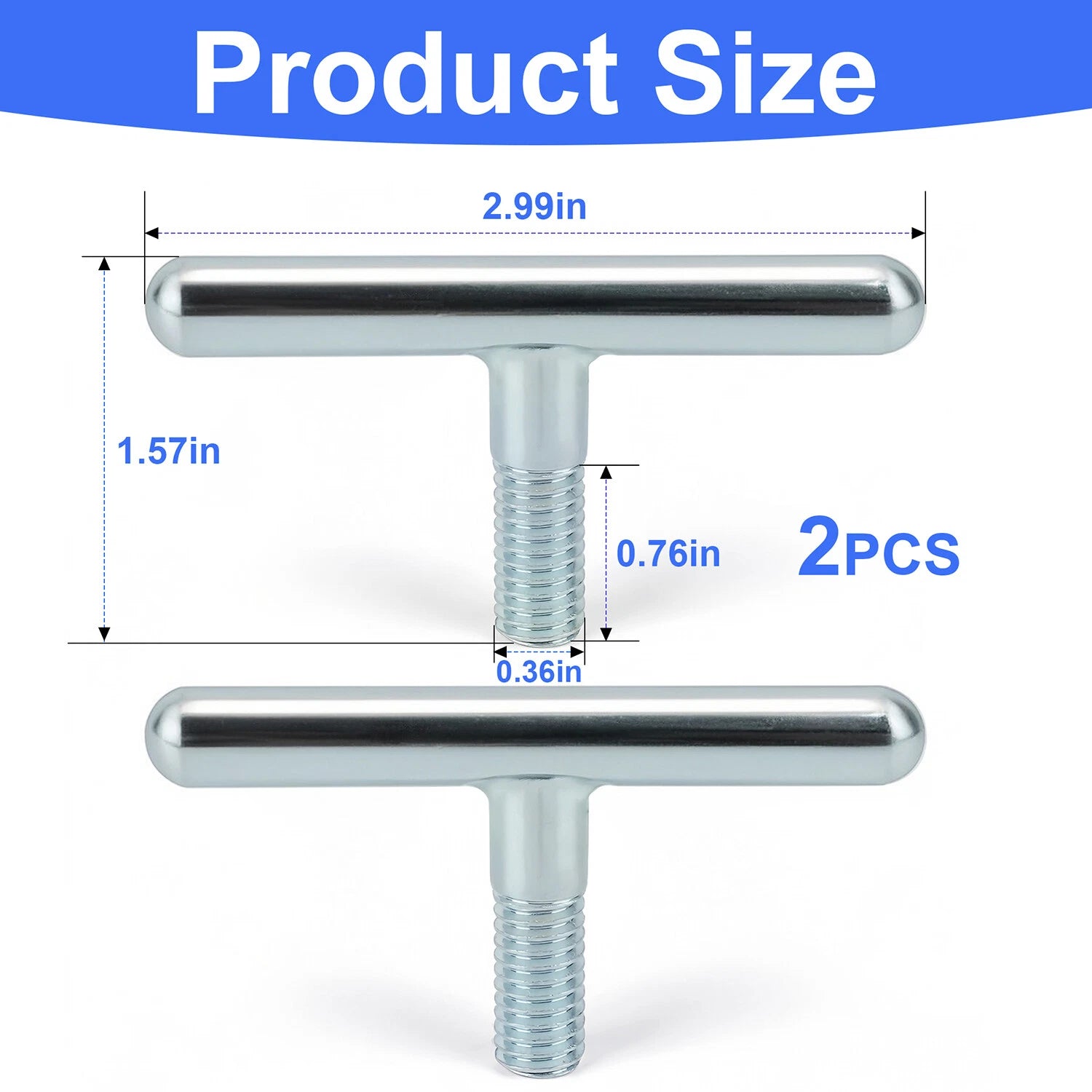 T-Bolts for JT Strong Arm Jack Stabilizer Travel Trailer (314594)
