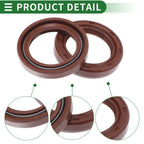 Set of 5 Oil Seal Rotary Shaft Seal FKM Rubber 25x35x6mm