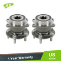 Set of 2 Rear Wheel Hub Bearings for Subaru Forester (2009–2013) Legacy Outback (2010–2014)