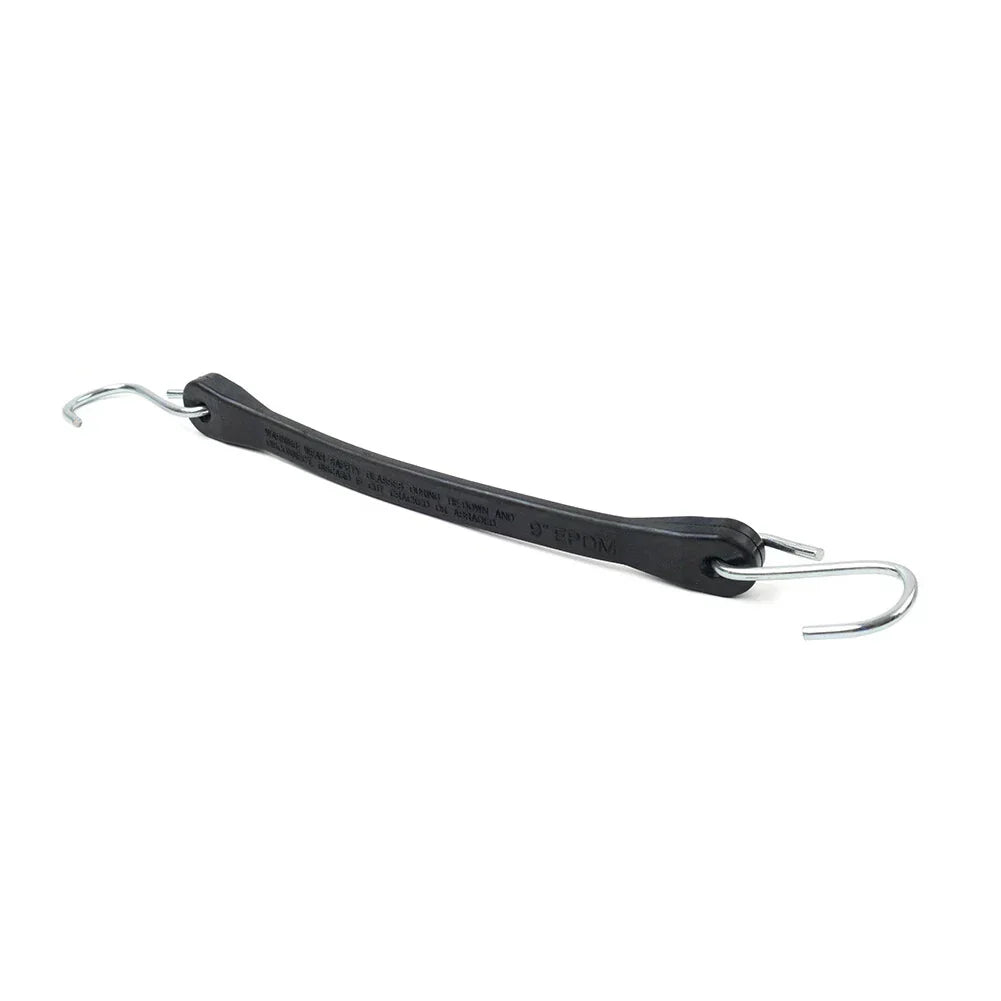 9" Heavy Duty Rubber Tarp Straps  Tie Down Bungee Cords with Hooks
