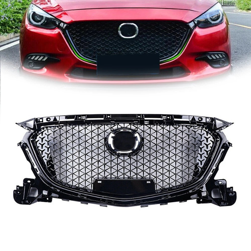 Grille Bumper Replacement for Mazda M3 Axela (2017–2018)