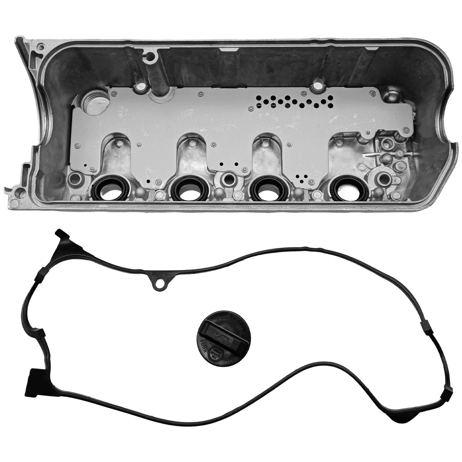 Aluminum Engine Valve Cover w/Gasket for Honda Civic 2001–2005 1.7L L4