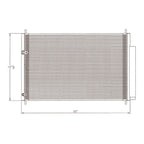 Replacement A/C Condenser Repair Part For 2009-2019 Toyota Corolla Sedan