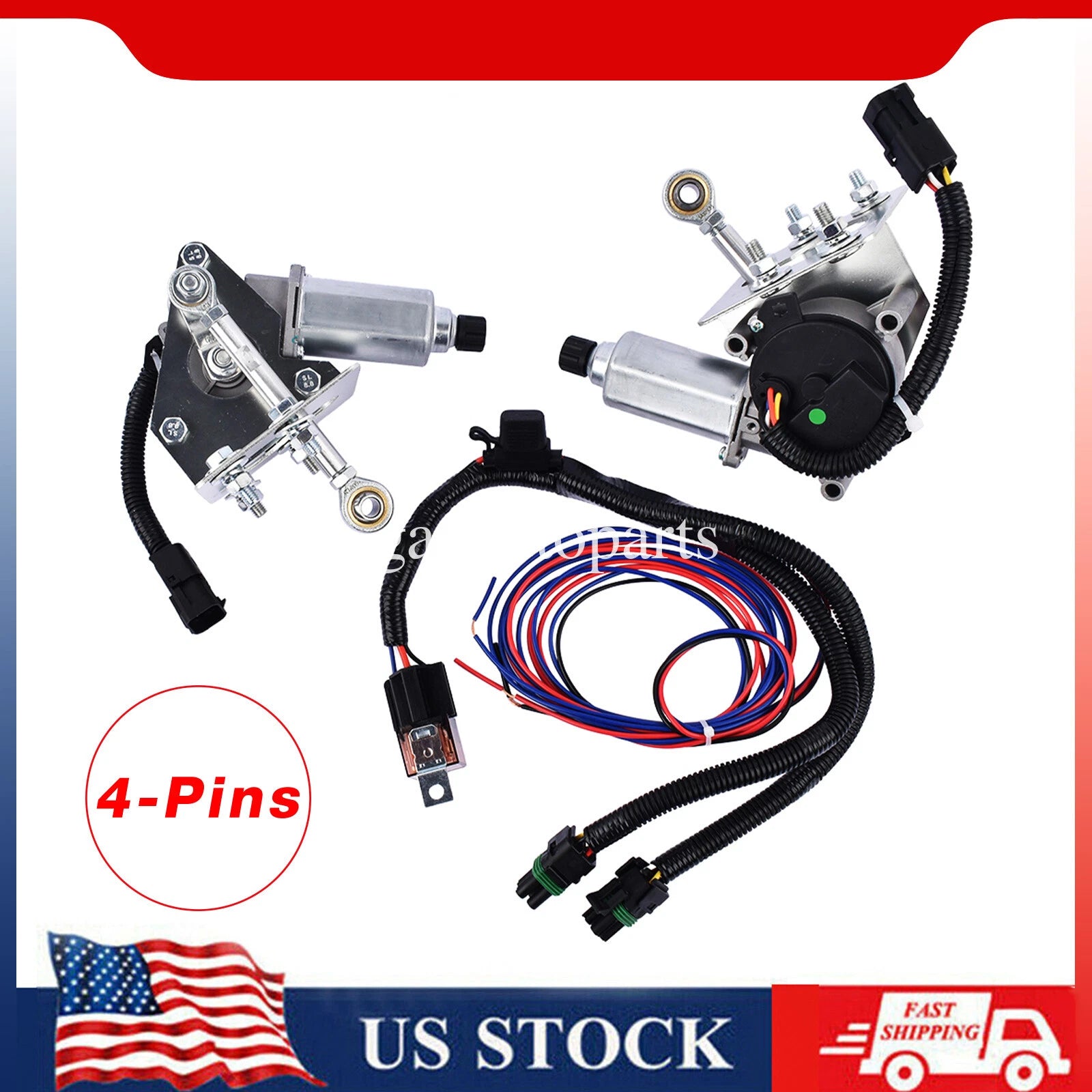 Electric Headlight Conversion Kit for Chevy Corvette C3 (1968-1982)
