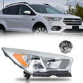 Headlight for Ford Escape (2017–2019) Halogen Passenger Side