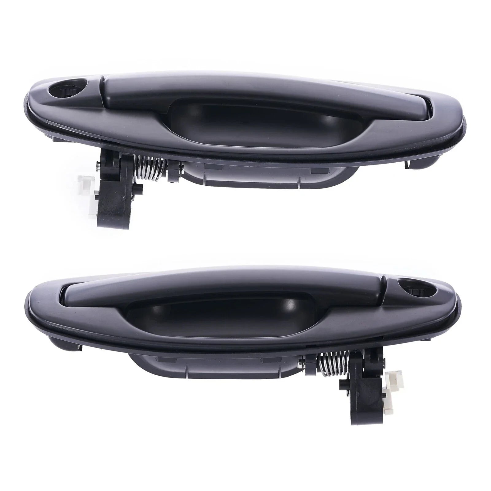 2 x Front Right & Left Outer Door Handle Black for Hyundai Santa Fe SM (2000–2005)