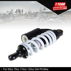 Rear Gas Shock Absorber for Dirt Pit Bike (50cc–125cc)