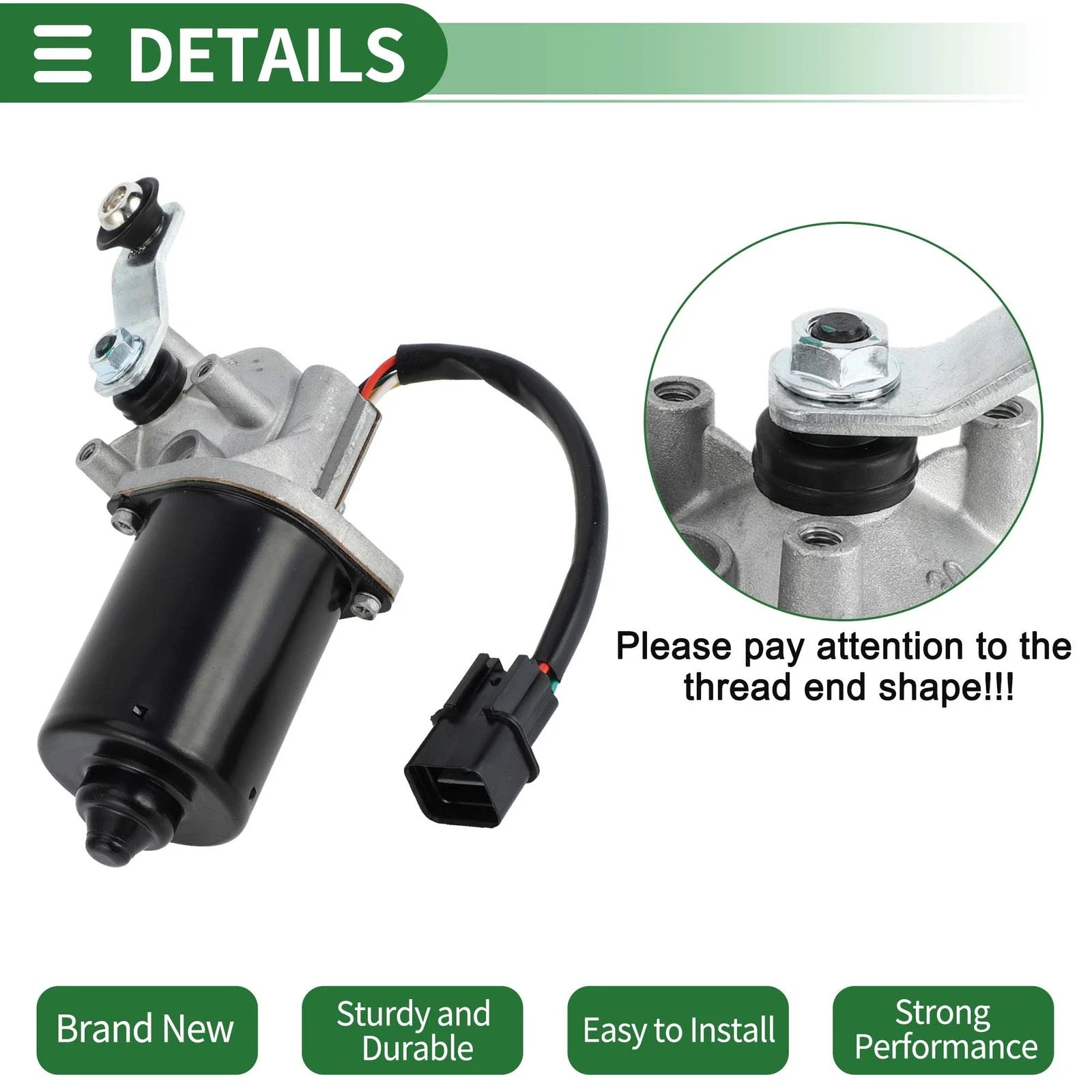 Front Windshield Wiper Motor for Kia Sorento (2003–2009) No. 981103E000/85-4464